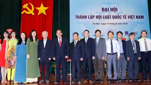 Phó Thủ tướng Trương Hòa Bình dự Đại hội thành lập Hội Luật quốc tế Việt Nam  - ảnh 3